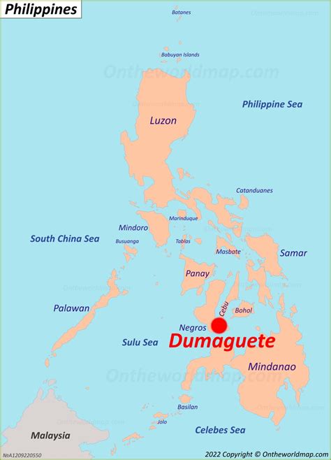 google map dumaguete location